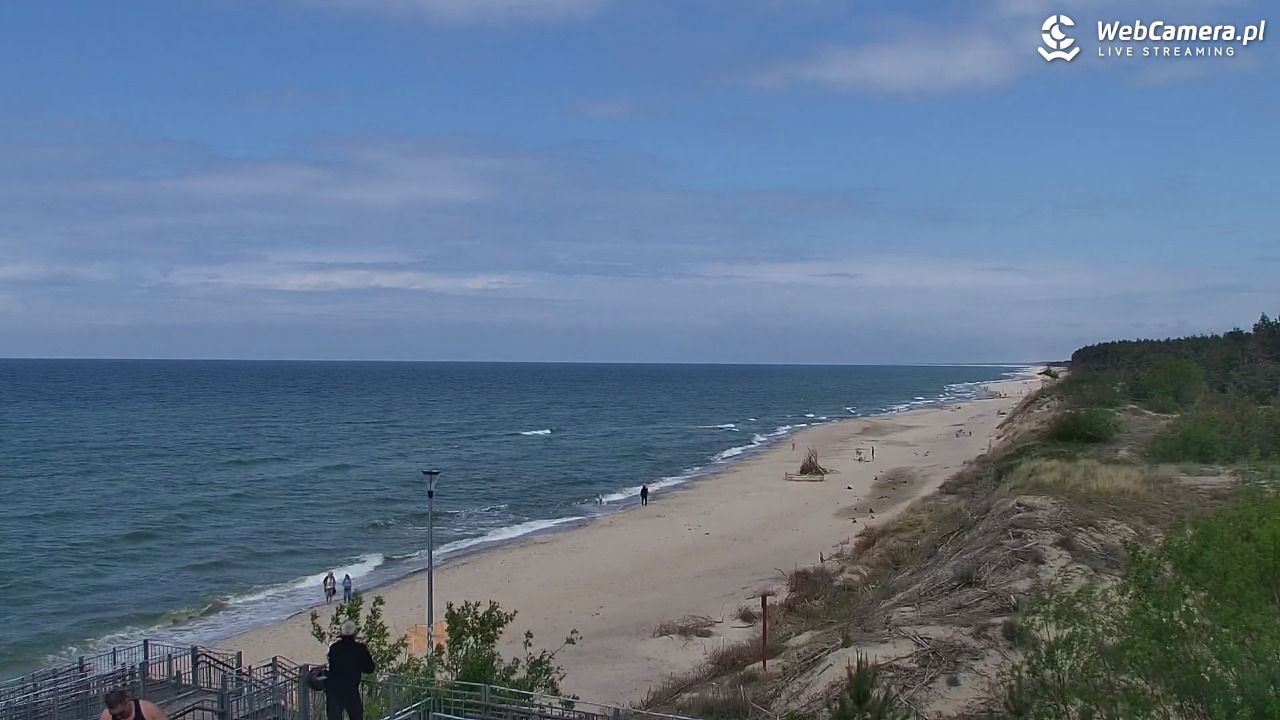 ŁAZY - widok na plażę - 31 maj 2026, 13:52