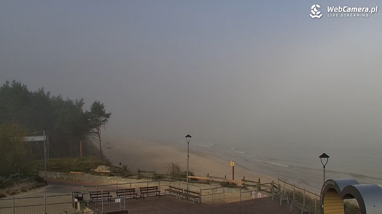 ŁAZY - widok na plażę - 25 sierpień 2026, 08:46