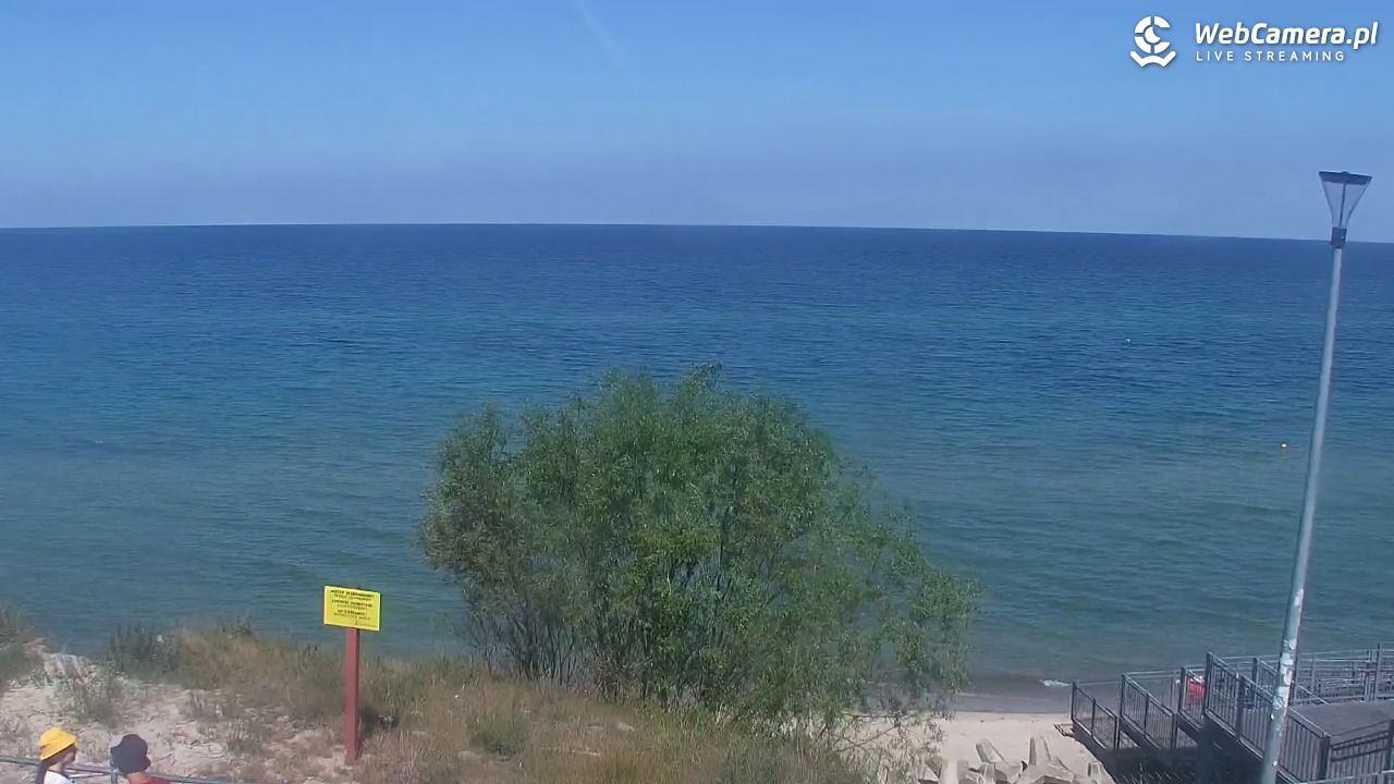 ŁAZY - widok na plażę - 16 lipiec 2026, 11:11