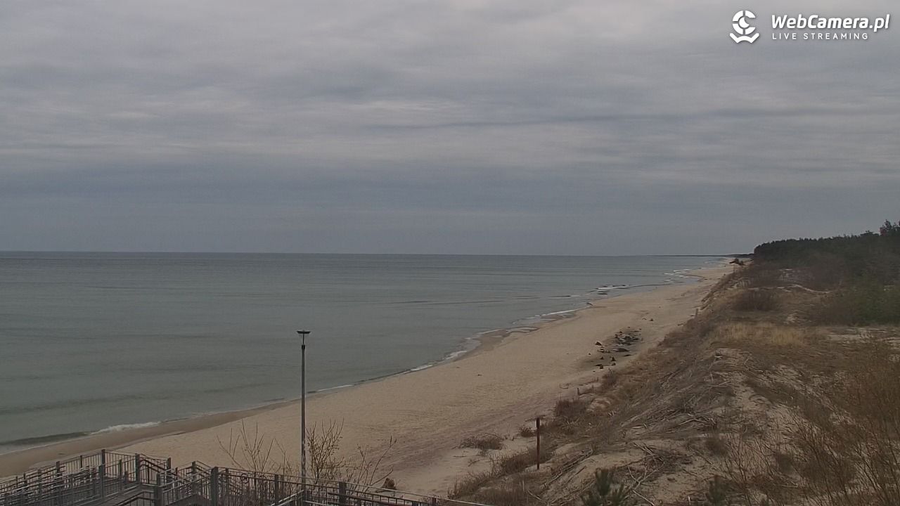 ŁAZY - widok na plażę - 14 kwiecień 2026, 12:08