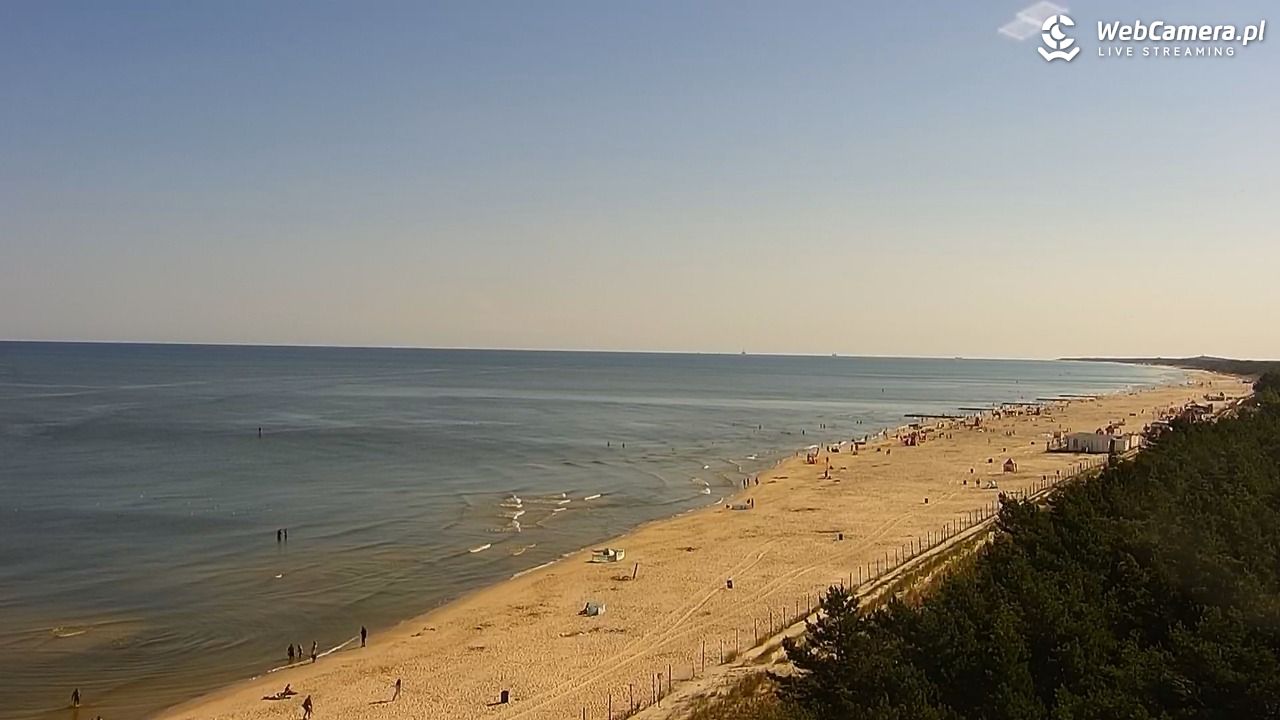 ŁEBA - widok na wydmy i plażę - 09 sierpień 2026, 09:28
