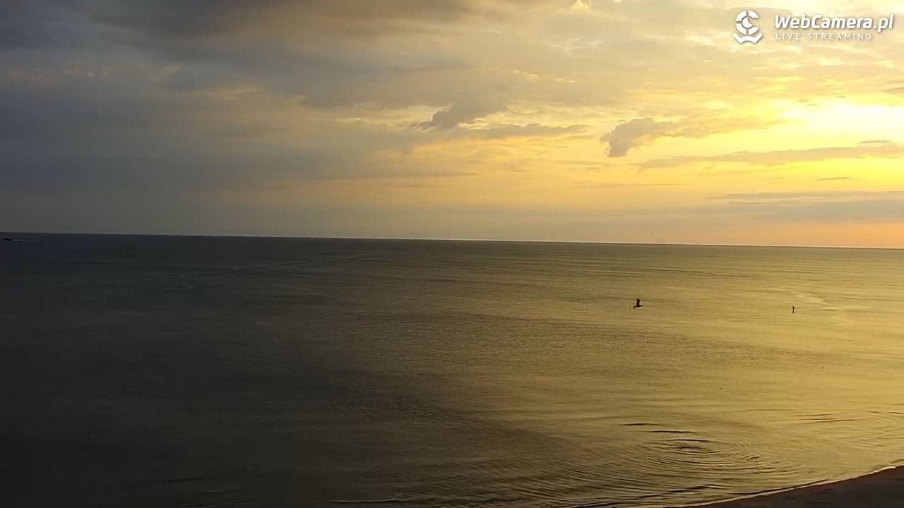 ŁEBA - widok na wydmy i plażę - 10 sierpień 2026, 05:38