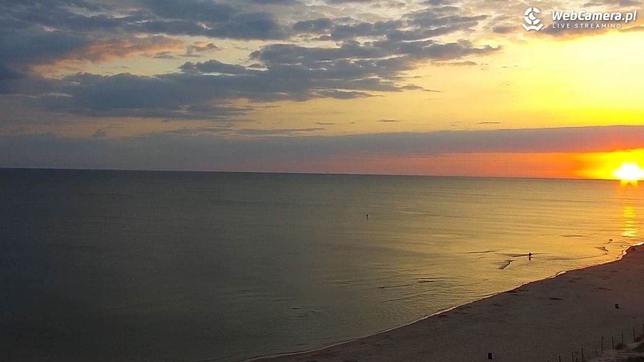 ŁEBA - widok na wydmy i plażę - 10 sierpień 2026, 05:21