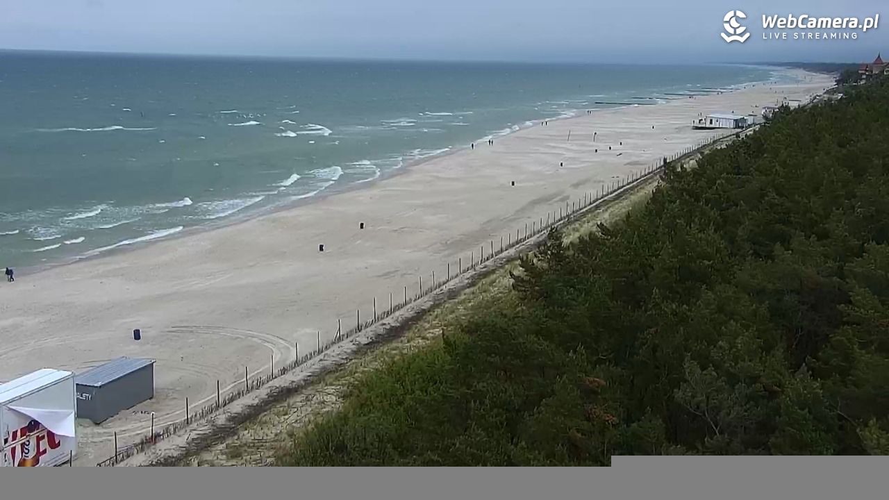 ŁEBA - widok na wydmy i plażę - 11 czerwiec 2025, 12:14