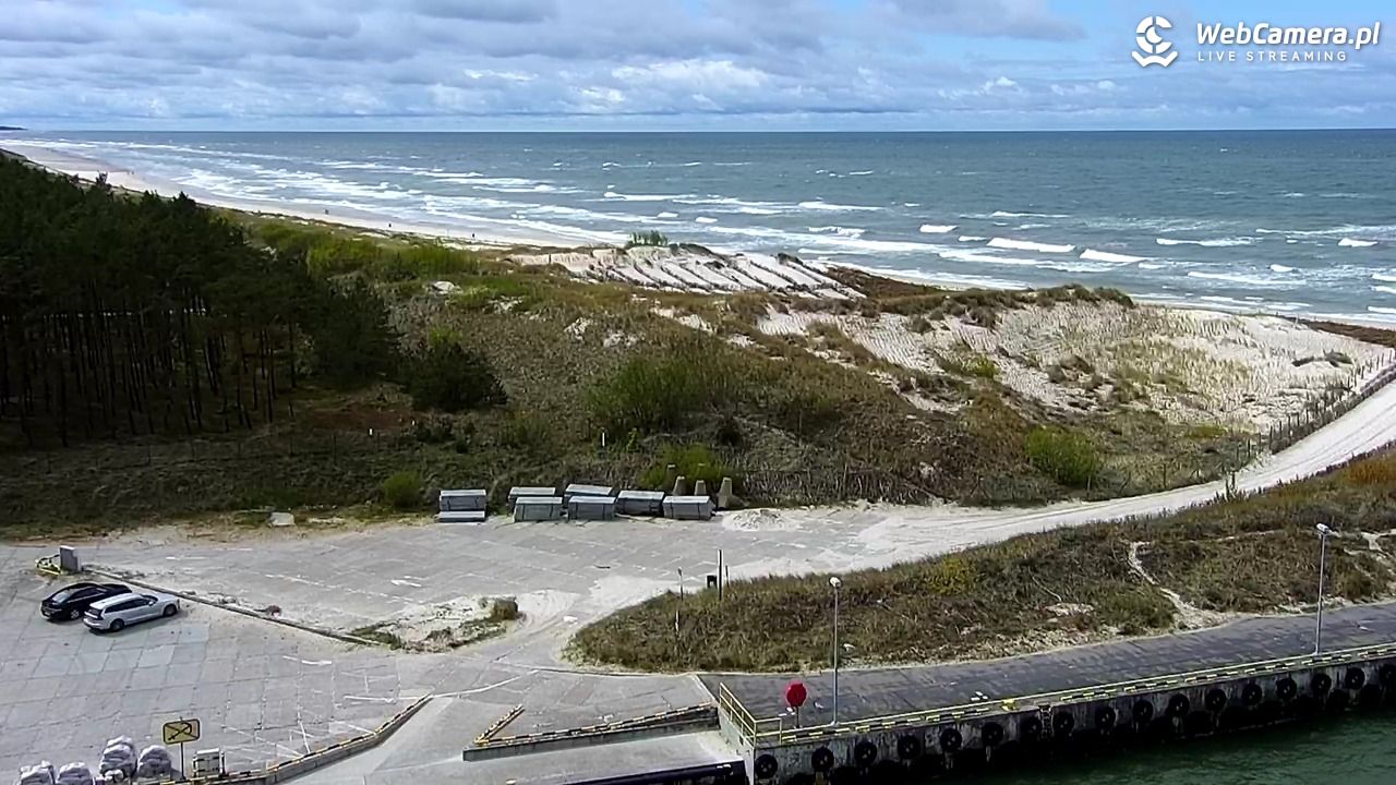 ŁEBA - widok na wydmy i plażę - 15 maj 2025, 14:38