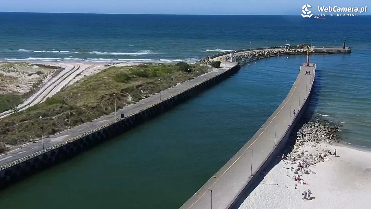 ŁEBA - widok na wydmy i plażę - 22 czerwiec 2026, 14:45