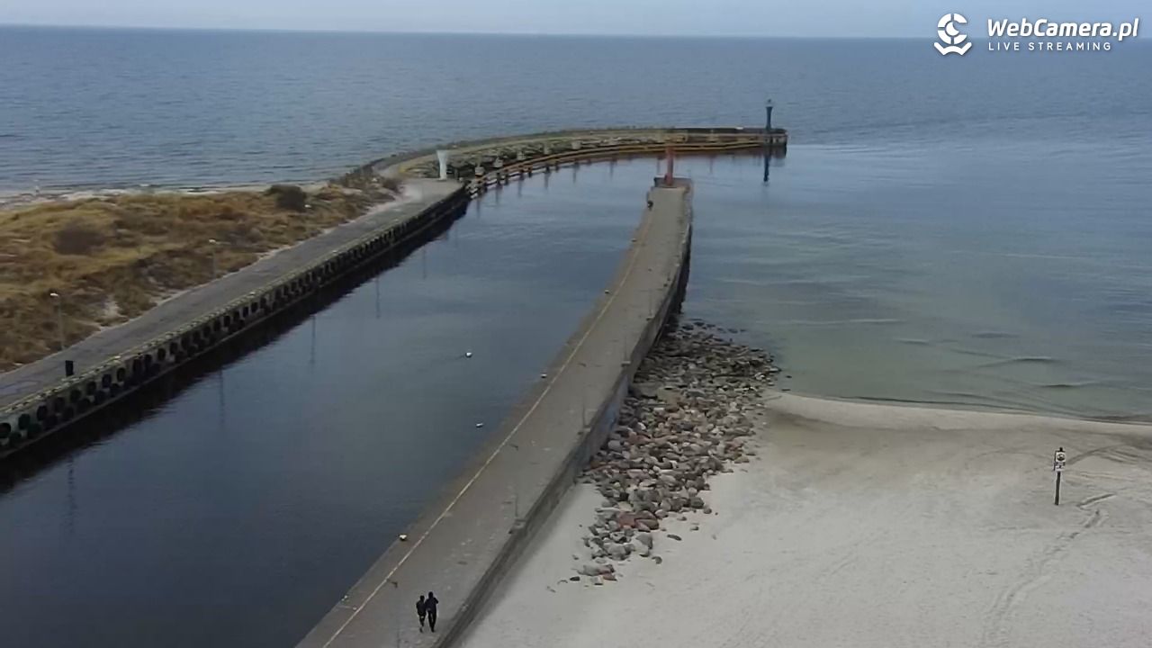 ŁEBA - widok na wydmy i plażę - 19 marzec 2026, 15:33