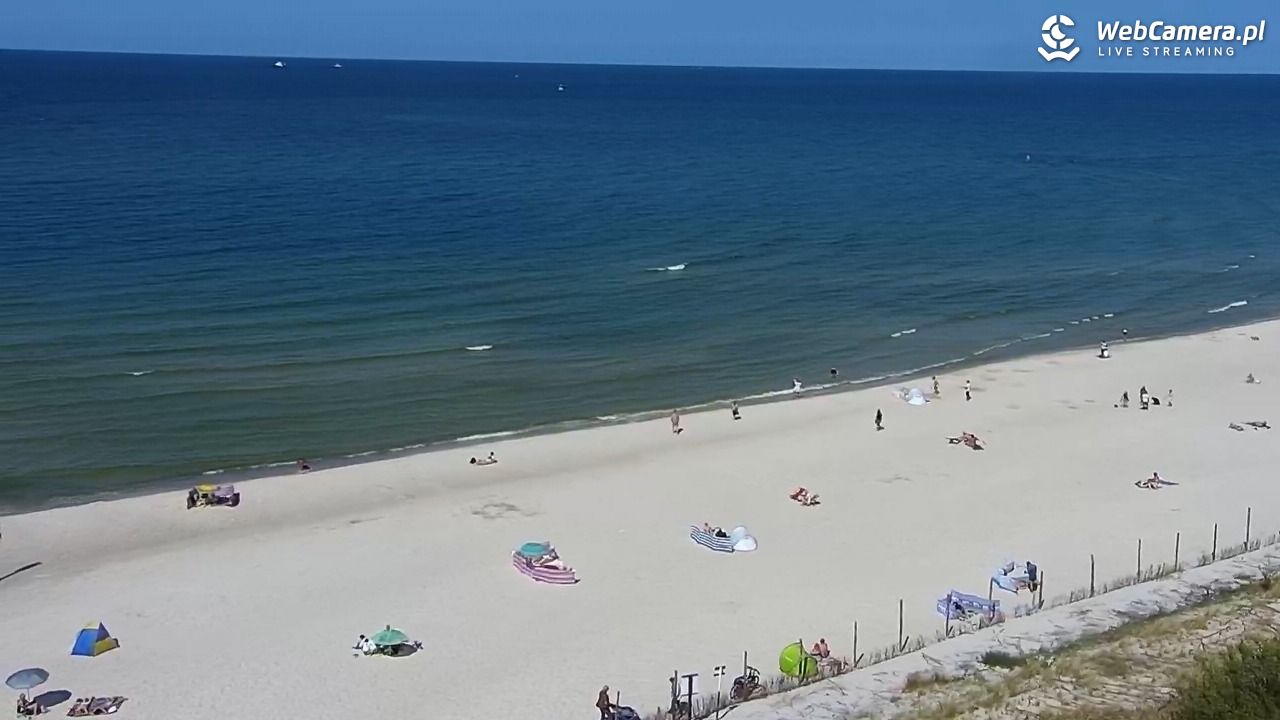 ŁEBA - widok na wydmy i plażę - 23 czerwiec 2026, 14:59