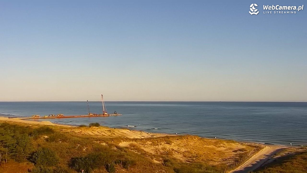 ŁEBA - widok na wydmy i plażę - 09 sierpień 2026, 07:00