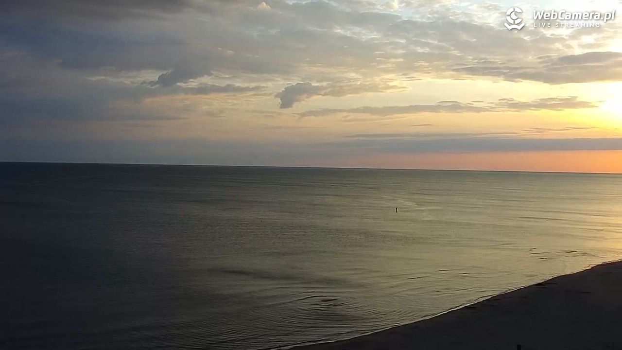 ŁEBA - widok na wydmy i plażę - 10 sierpień 2026, 05:38