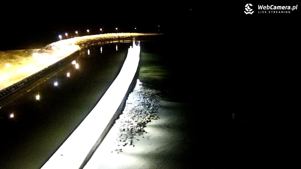 ŁEBA - widok na wydmy i plażę - 19 marzec 2026, 22:09