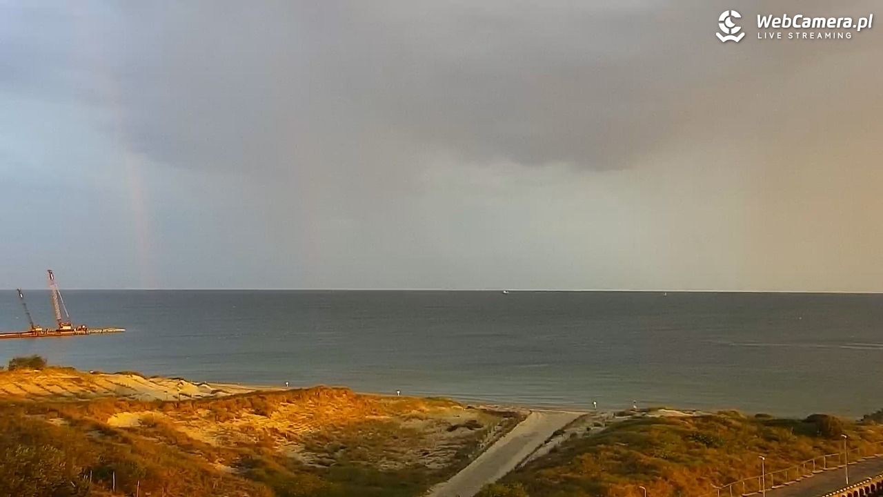 ŁEBA - widok na wydmy i plażę - 10 sierpień 2026, 05:45