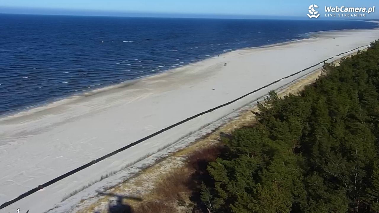 ŁEBA - widok na wydmy i plażę - 20 marzec 2026, 14:26