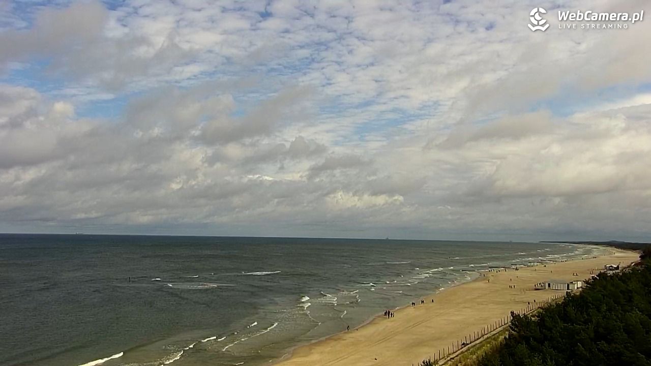 ŁEBA - widok na wydmy i plażę - 20 wresień 2026, 11:53
