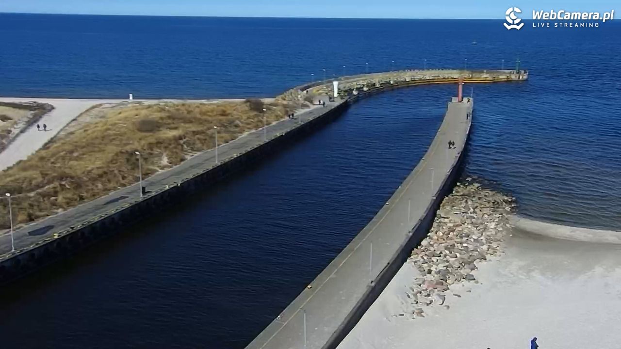 ŁEBA - widok na wydmy i plażę - 21 marzec 2026, 11:41