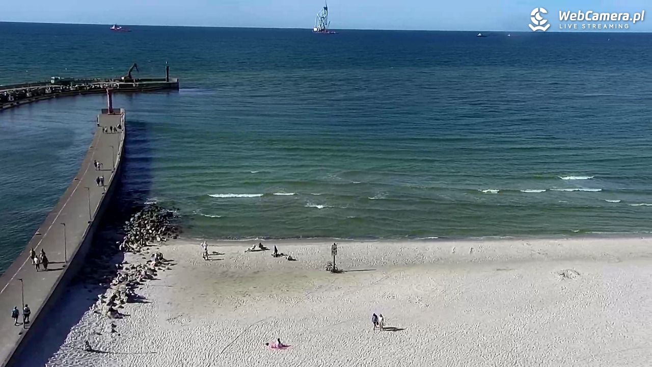 ŁEBA - widok na wydmy i plażę - 22 czerwiec 2026, 17:03