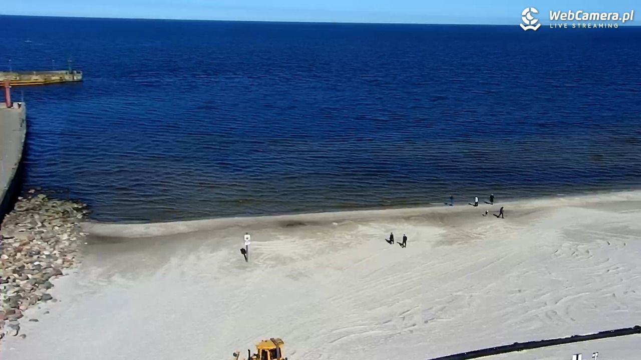 ŁEBA - widok na wydmy i plażę - 21 marzec 2026, 11:41