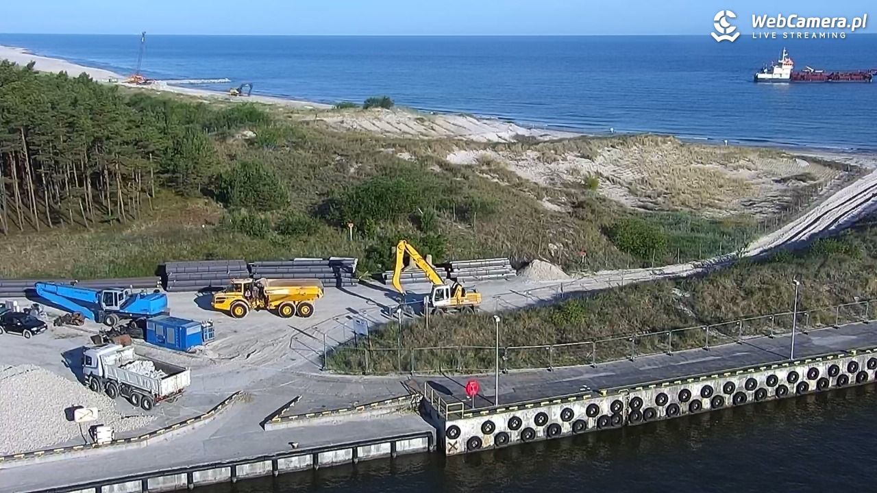 ŁEBA - widok na wydmy i plażę - 23 czerwiec 2026, 06:44