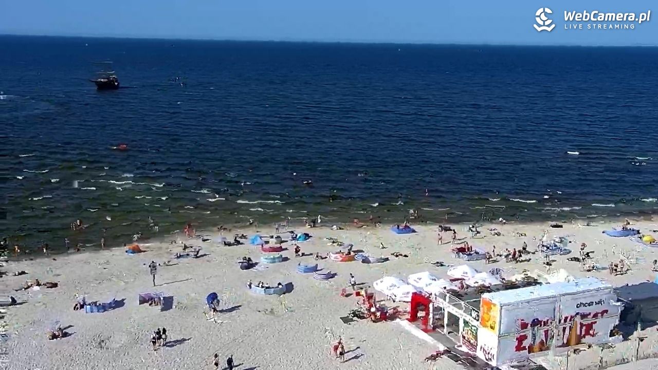 ŁEBA - widok na wydmy i plażę - 13 sierpień 2025, 16:31