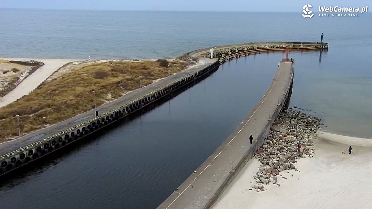 ŁEBA - widok na wydmy i plażę - 19 marzec 2026, 13:28