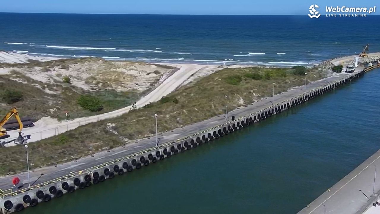 ŁEBA - widok na wydmy i plażę - 22 czerwiec 2026, 10:59