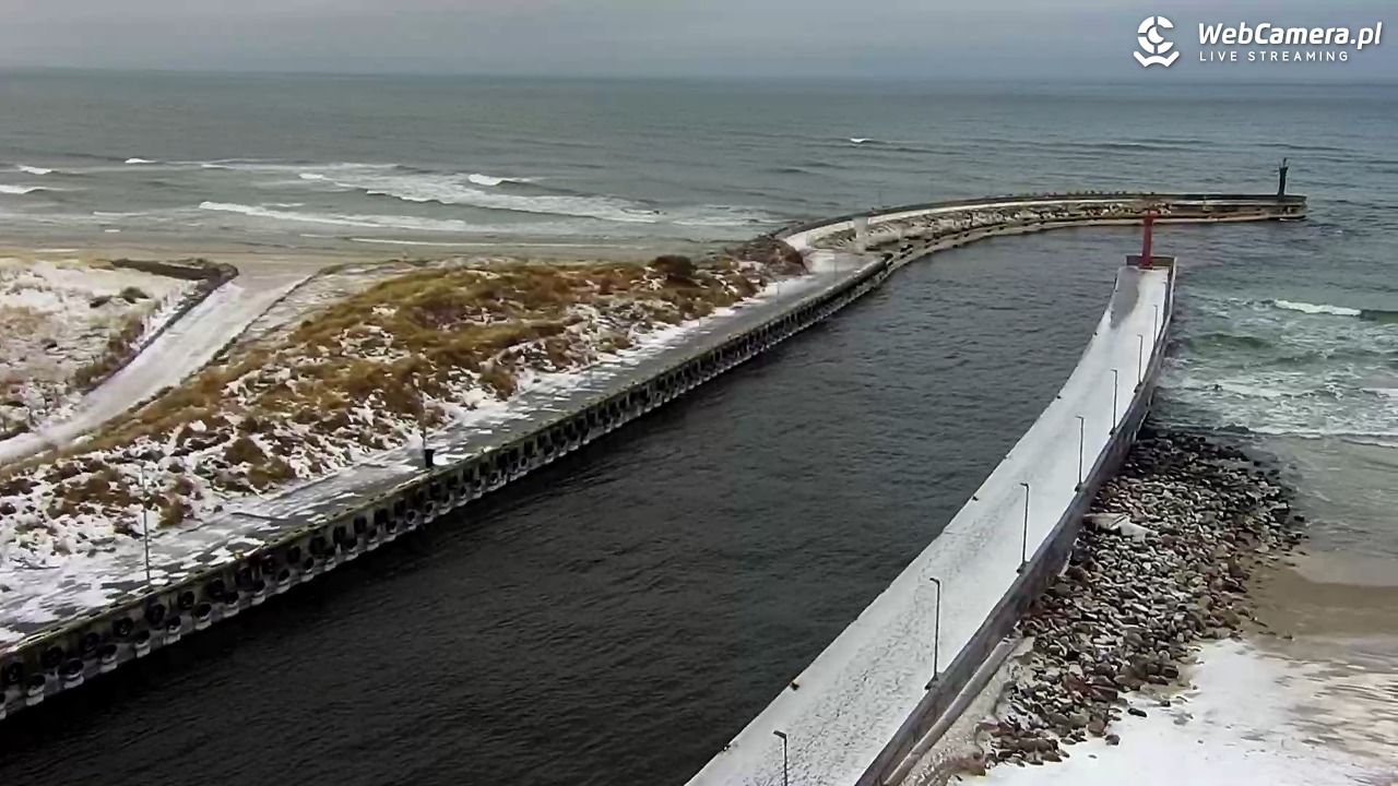 ŁEBA - widok na wydmy i plażę - 30 styczeń 2026, 13:56