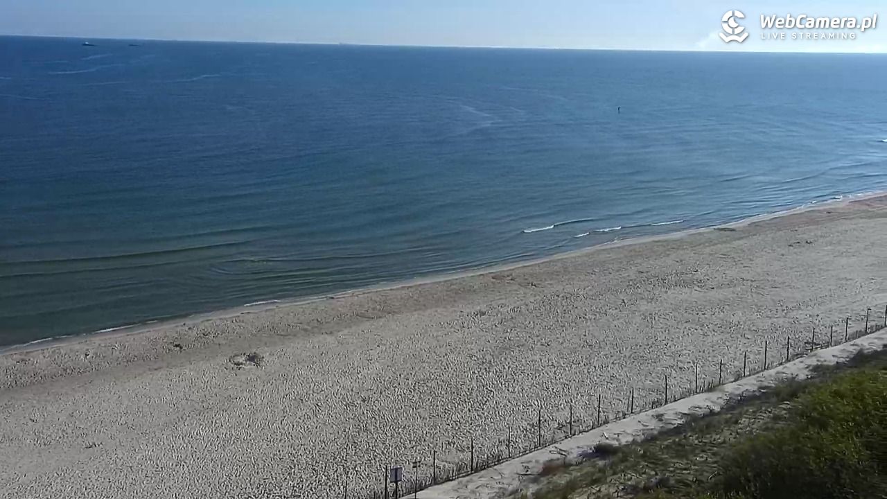 ŁEBA - widok na wydmy i plażę - 23 czerwiec 2026, 07:23