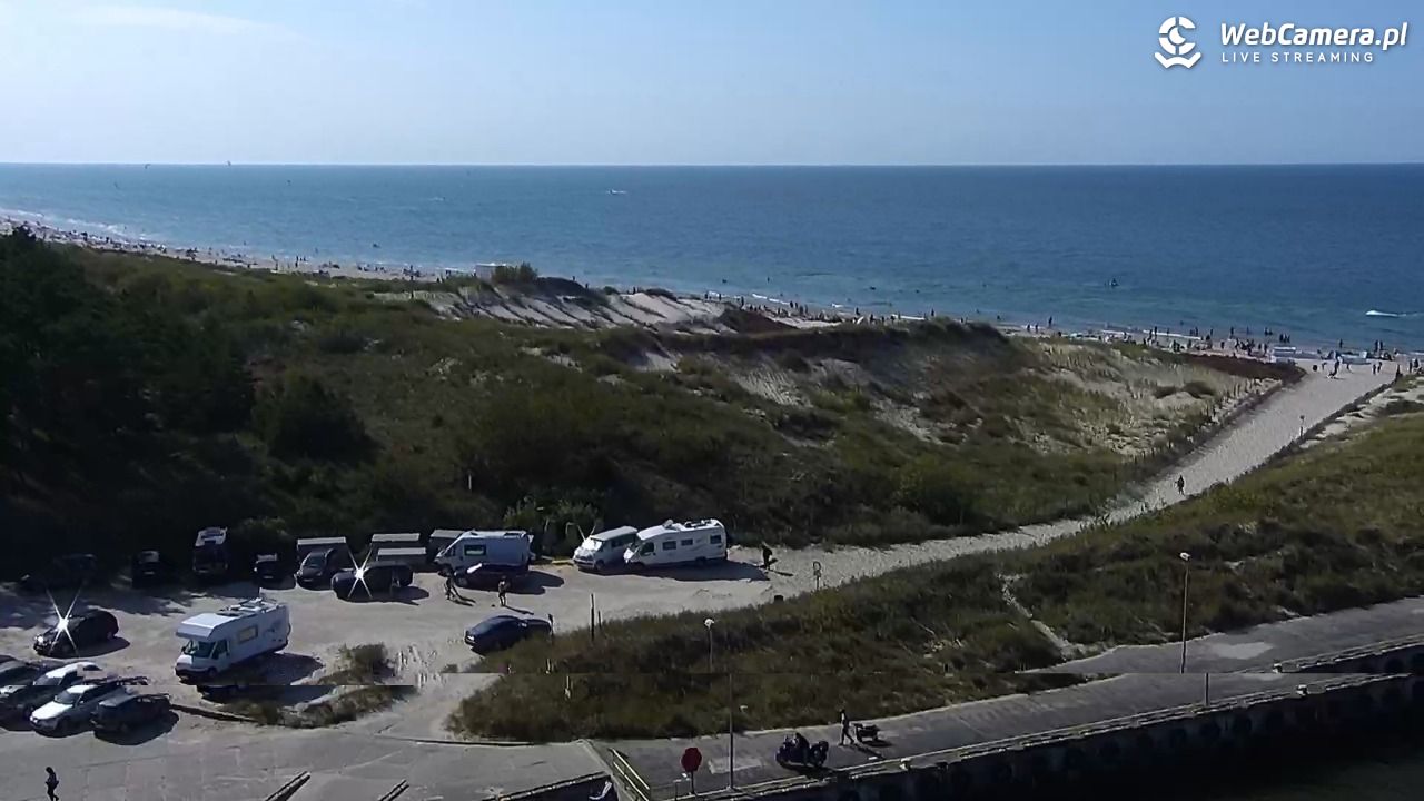 ŁEBA - widok na wydmy i plażę - 13 sierpień 2025, 16:12