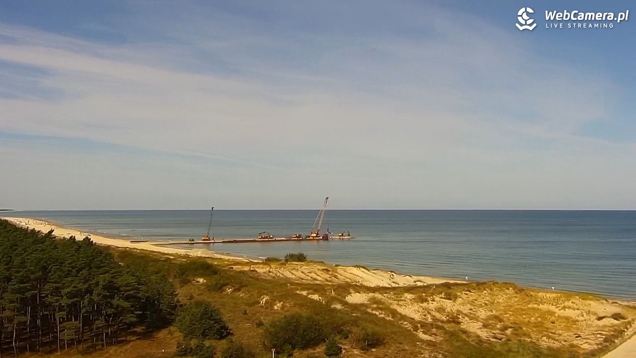 ŁEBA - widok na wydmy i plażę - 09 sierpień 2026, 10:09