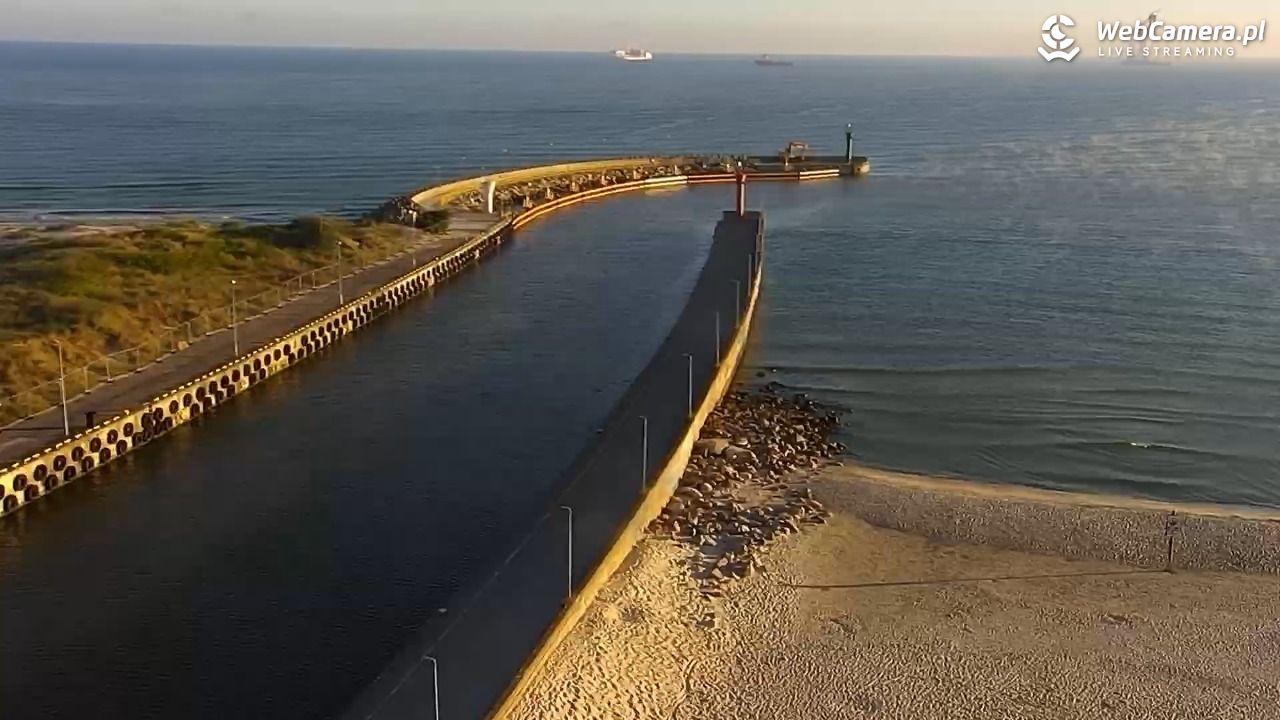 ŁEBA - widok na wydmy i plażę - 23 czerwiec 2026, 05:29