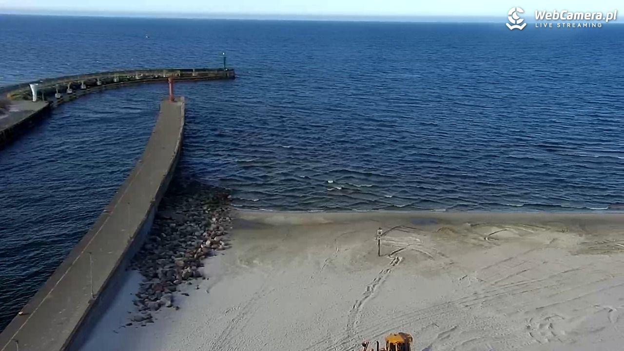ŁEBA - widok na wydmy i plażę - 20 marzec 2026, 15:34