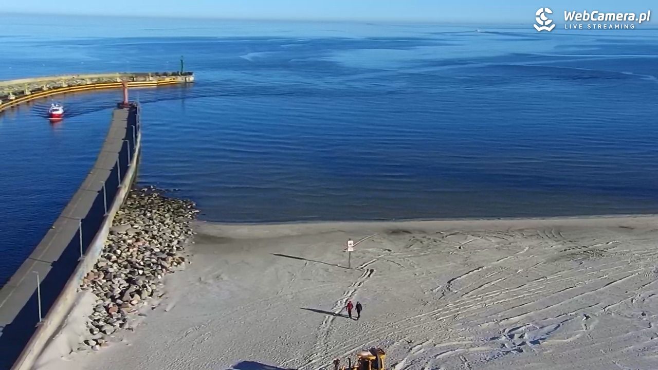 ŁEBA - widok na wydmy i plażę - 21 marzec 2026, 08:12