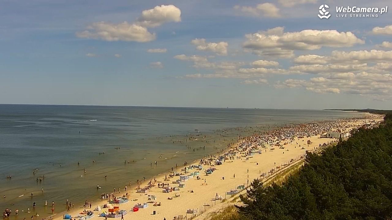 ŁEBA - widok na wydmy i plażę - 09 sierpień 2026, 11:58