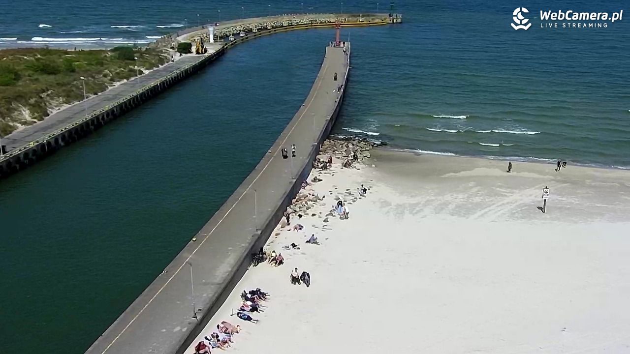 ŁEBA - widok na wydmy i plażę - 12 czerwiec 2025, 12:12