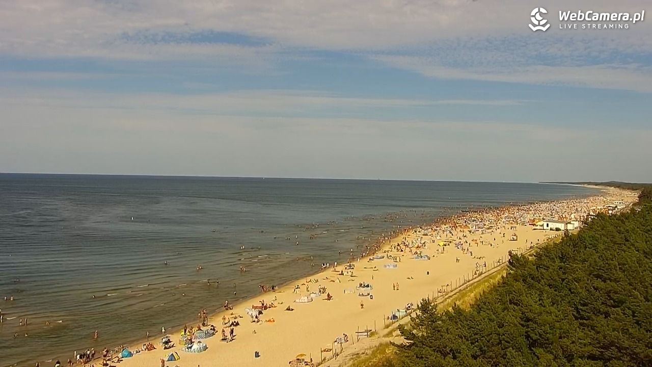 ŁEBA - widok na wydmy i plażę - 09 sierpień 2026, 16:16