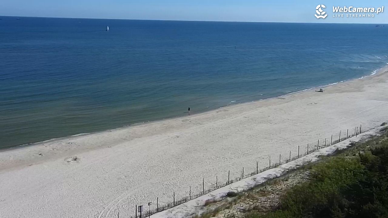 ŁEBA - widok na wydmy i plażę - 23 czerwiec 2026, 09:01