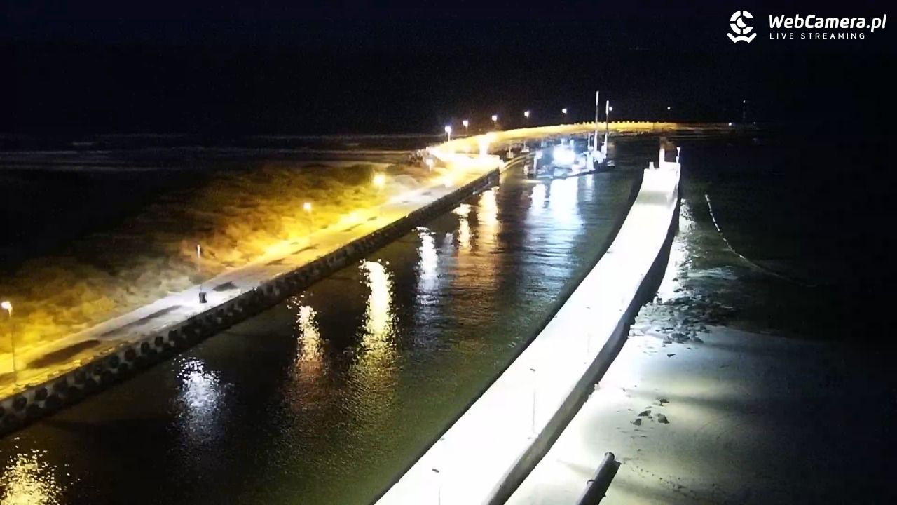 ŁEBA - widok na wydmy i plażę - 14 grudzień 2025, 16:33