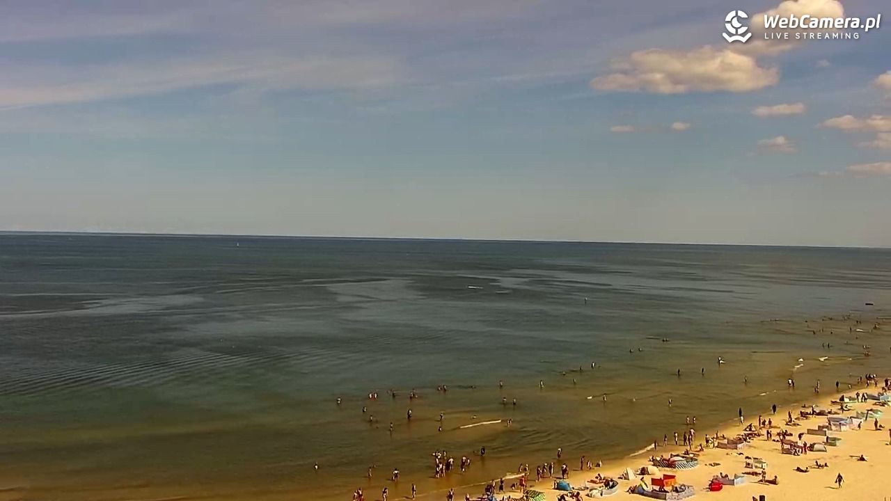 ŁEBA - widok na wydmy i plażę - 09 sierpień 2026, 11:56