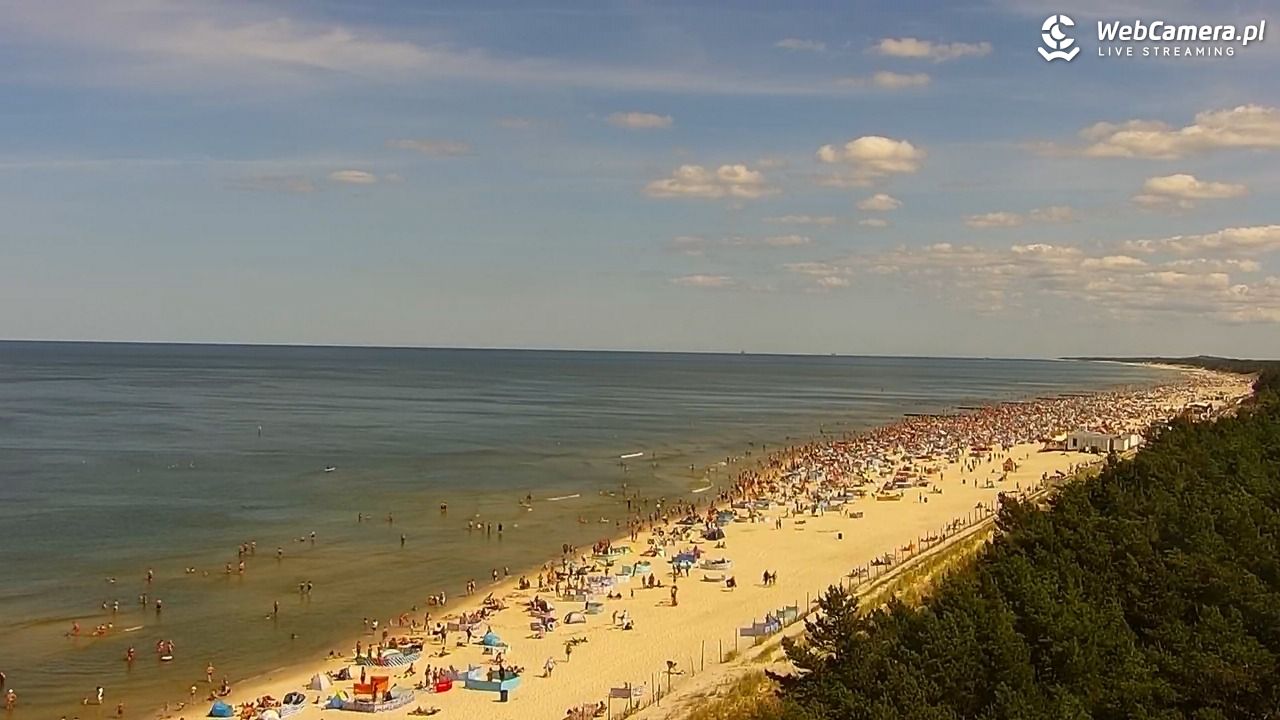 ŁEBA - widok na wydmy i plażę - 09 sierpień 2026, 12:34