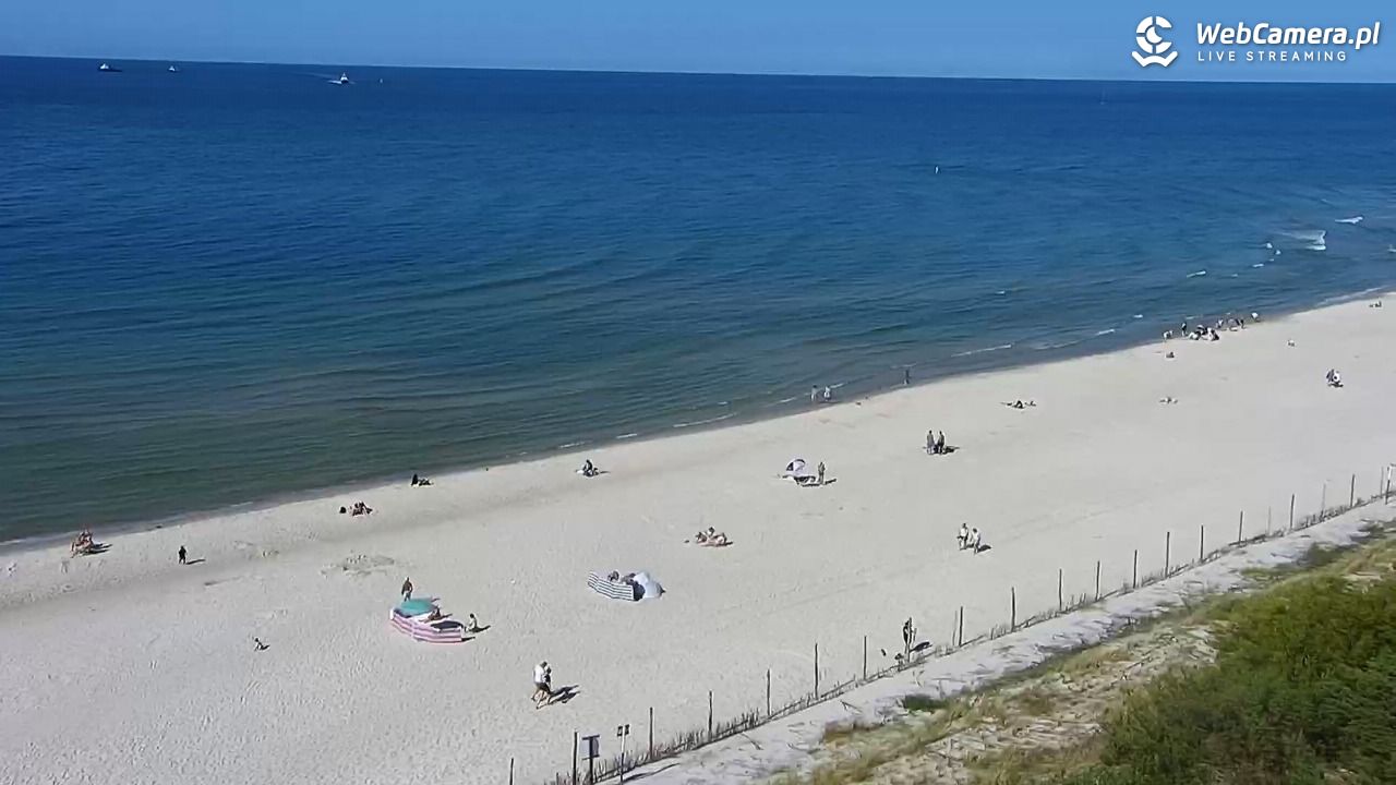 ŁEBA - widok na wydmy i plażę - 23 czerwiec 2026, 16:25