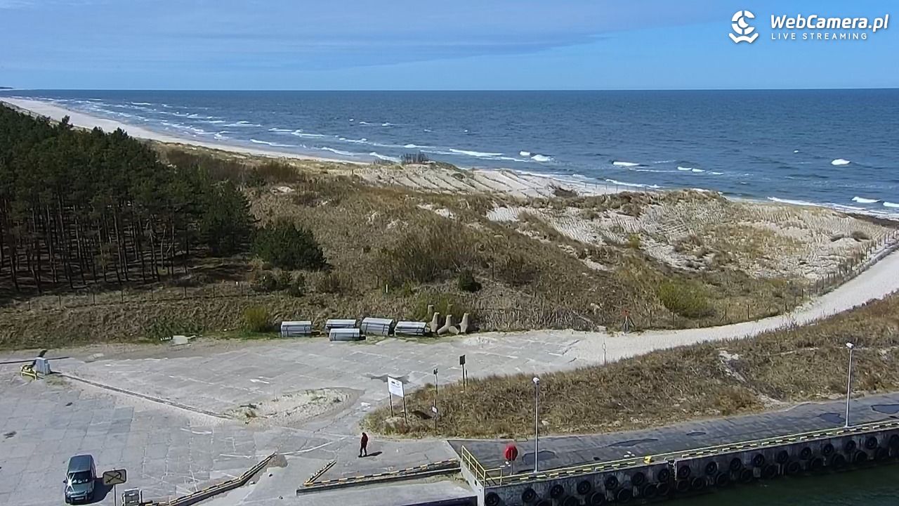 ŁEBA - widok na wydmy i plażę - 07 maj 2026, 12:16