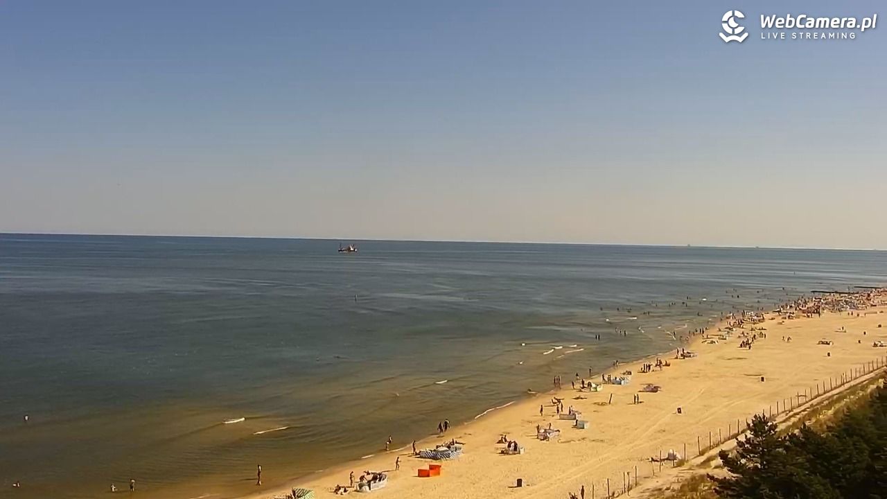 ŁEBA - widok na wydmy i plażę - 09 sierpień 2026, 10:15