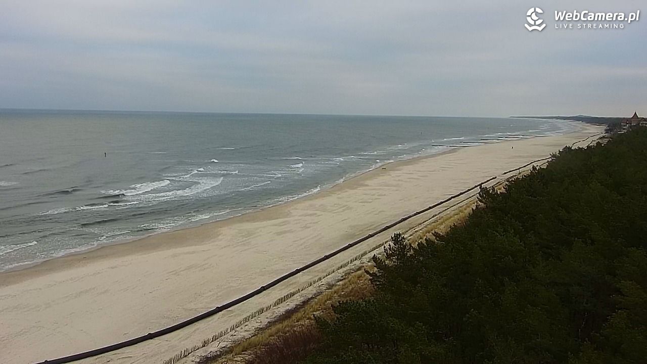 ŁEBA - widok na wydmy i plażę - 15 grudzień 2025, 14:14