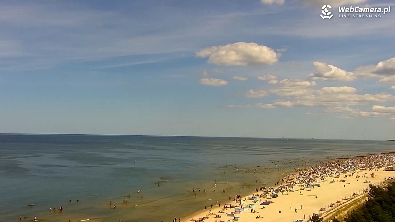 ŁEBA - widok na wydmy i plażę - 09 sierpień 2026, 11:51