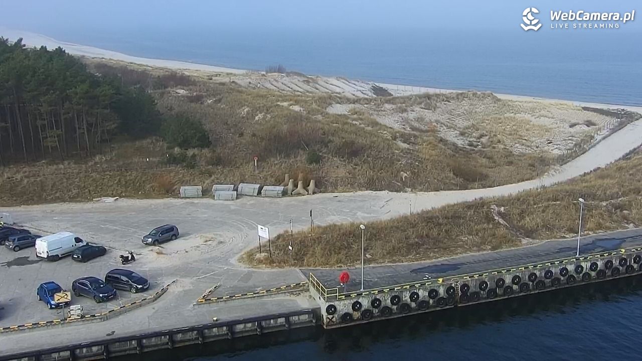 ŁEBA - widok na wydmy i plażę - 20 marzec 2026, 09:41