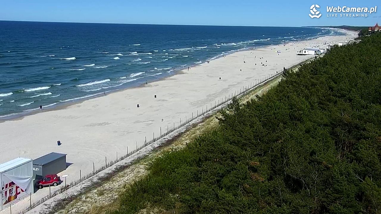 ŁEBA - widok na wydmy i plażę - 12 czerwiec 2025, 15:54