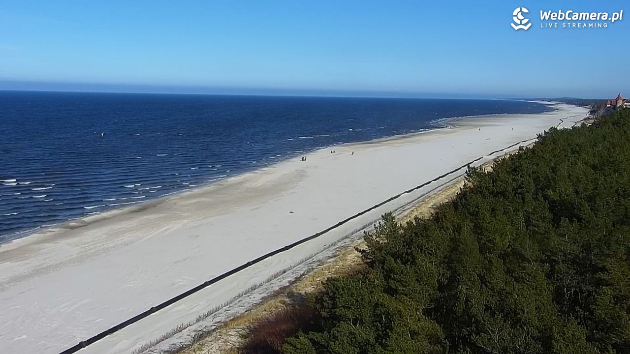 ŁEBA - widok na wydmy i plażę - 20 marzec 2026, 14:02