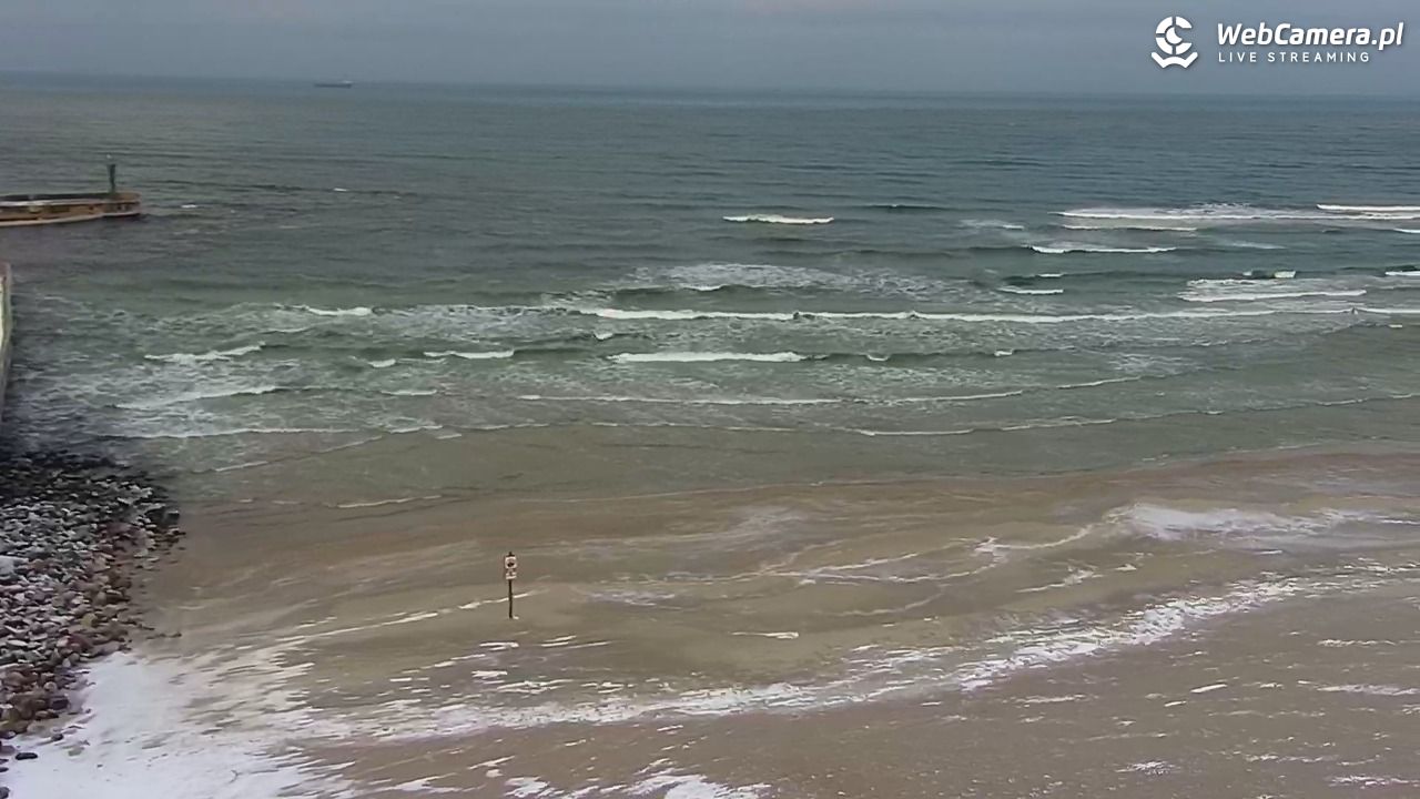 ŁEBA - widok na wydmy i plażę - 30 styczeń 2026, 15:32