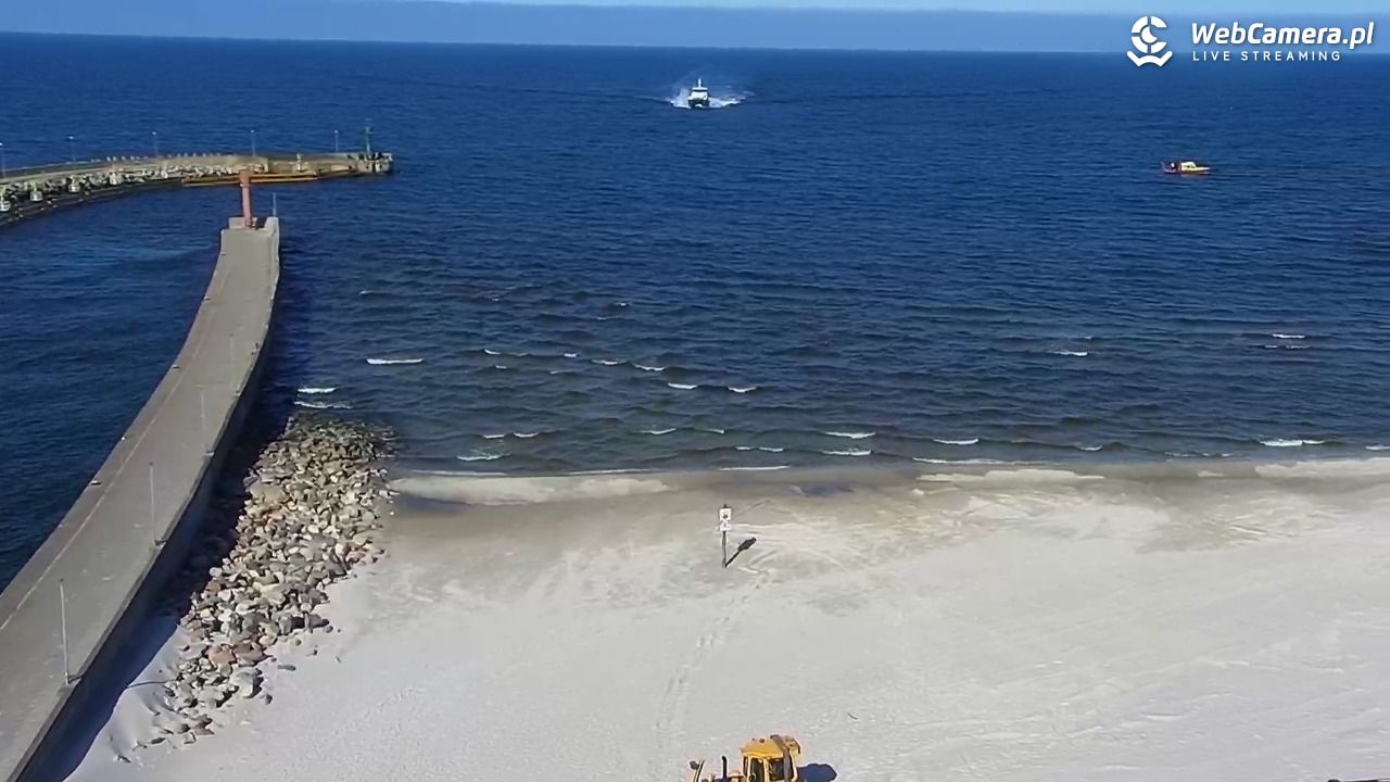 ŁEBA - widok na wydmy i plażę - 20 marzec 2026, 13:04