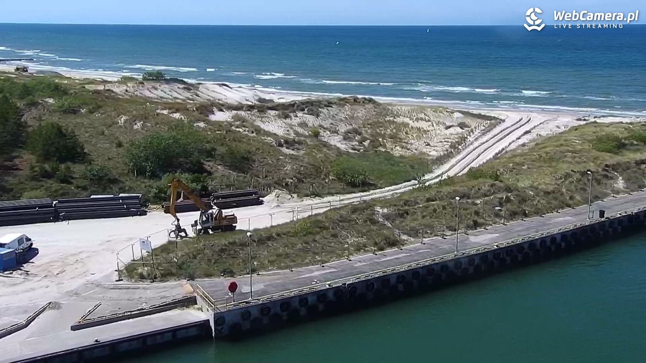 ŁEBA - widok na wydmy i plażę - 22 czerwiec 2026, 14:31